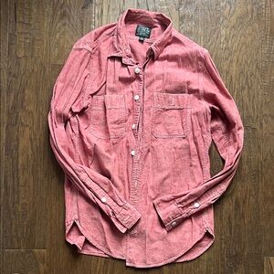 J. Crew Casual Pink Button-Down Shirt